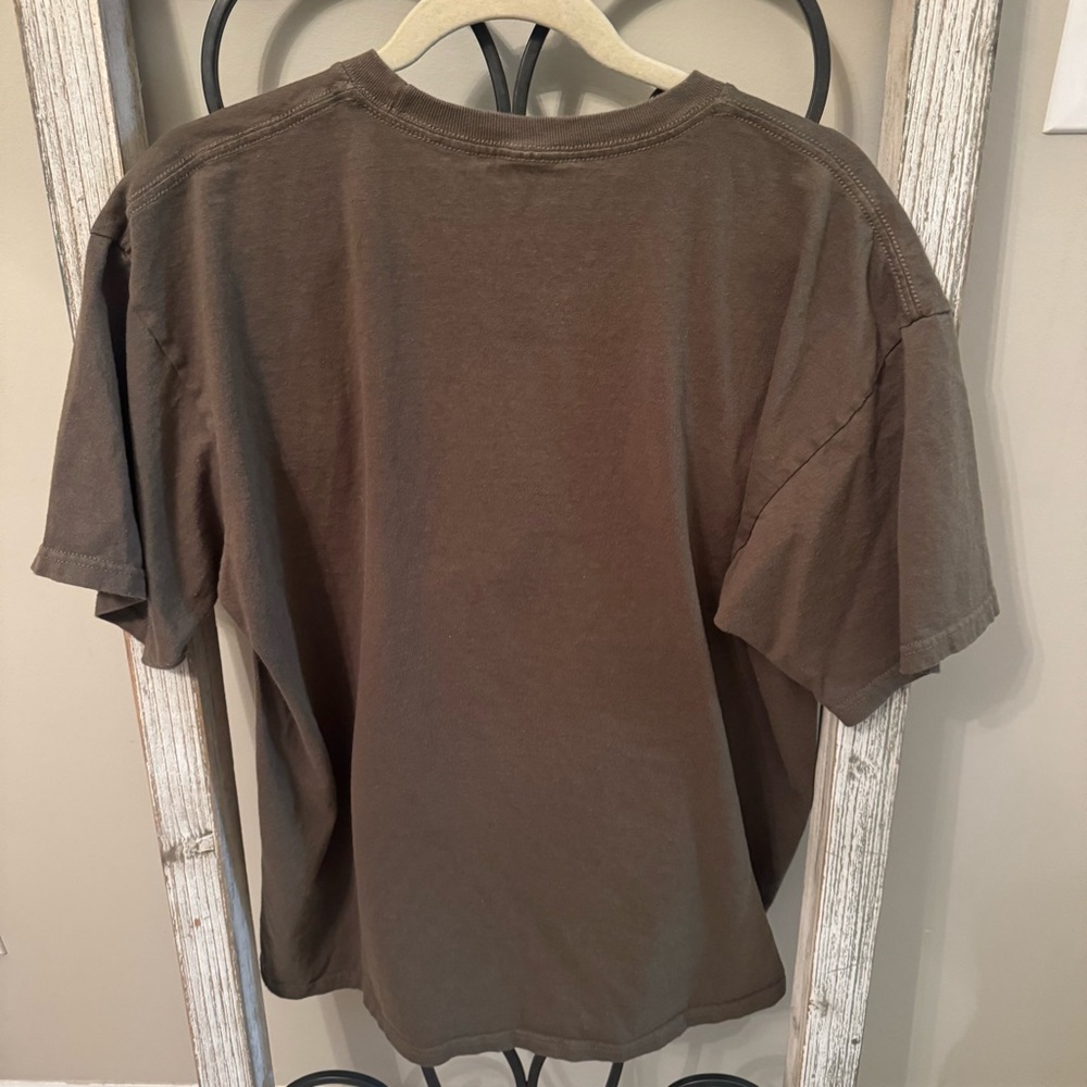 Aguascalientes Skeleton Mexico Folk Art Brown T-Shirt XL Vintage‎ Style - Picture 3 of 8